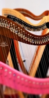 Location harpes Camac La Mi du Piano