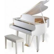 Piano a queue blanc samick la mi du piano Toulouse